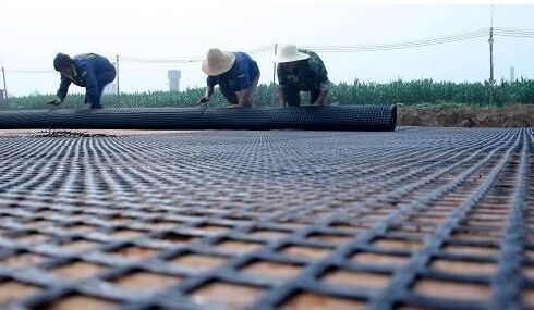 塑料土工格柵的運用