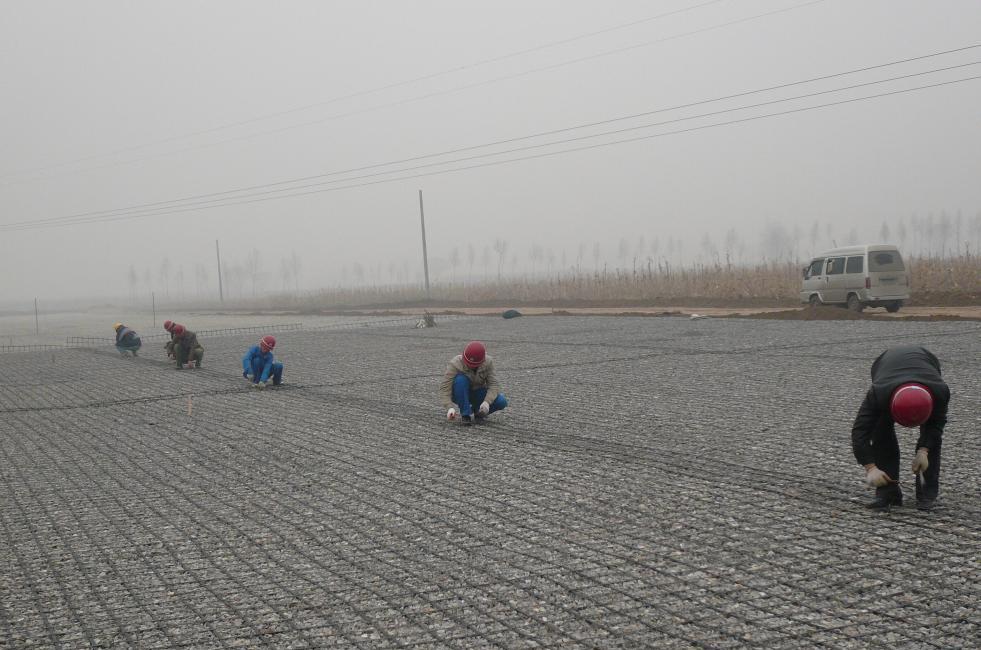 土工格柵的運用